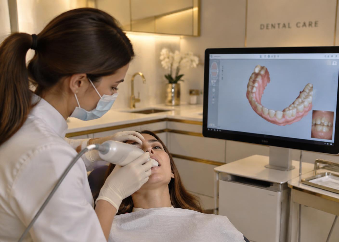 Escaneamento digital intraoral
